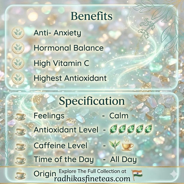 Premium White Loose Leaf To Destress Tea image3