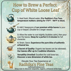 Premium White Loose Leaf To Destress Tea image4