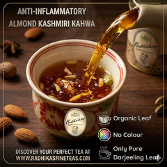 Anti-Inflammatory Kahwa Blend With Almond And Spices To Soothe And Build Immunity Tea image1