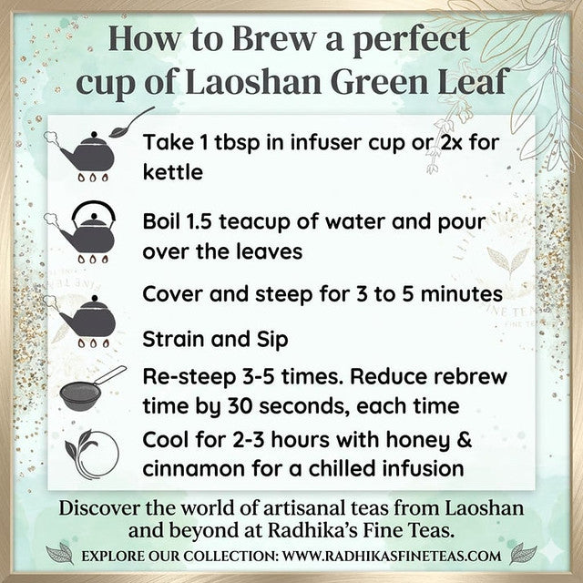 Laoshan Green Tea Crisp Smooth and Gently Energising for Everyday Wellness Tea image4