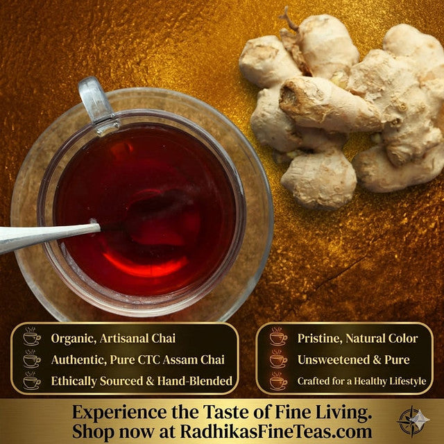 Ginger Chai Spiced Warmth and Daily Wellness Tea image1