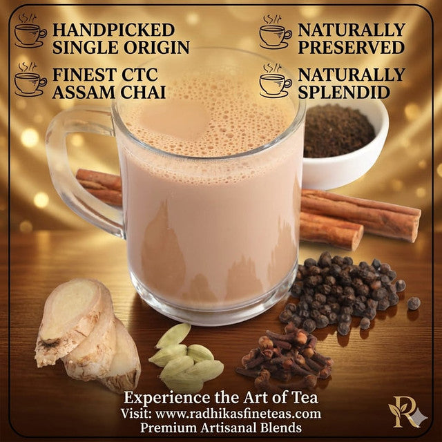 Premium Masala Chai Rich Spice and Daily Energy Tea image1