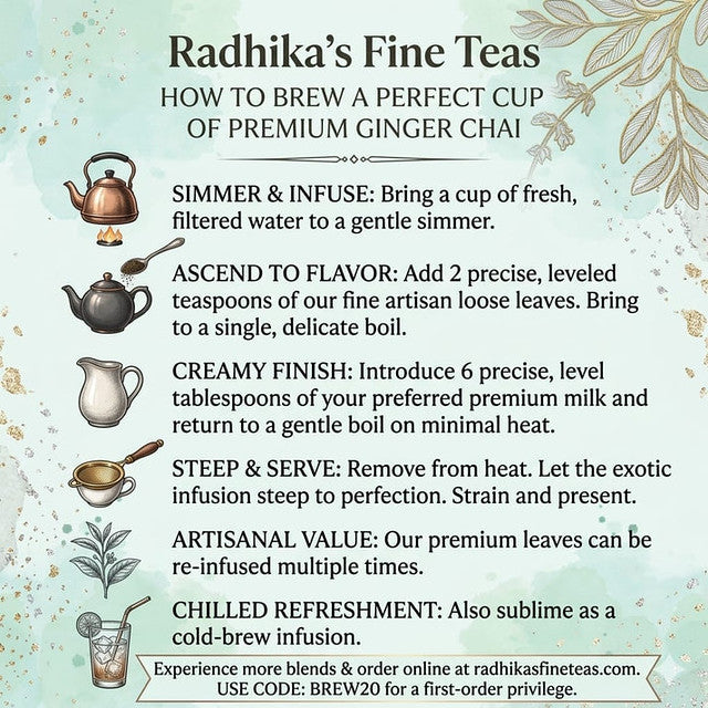 Ginger Chai Spiced Warmth and Daily Wellness Tea image4