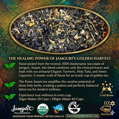 Turmeric Tulsi Licorice Chai Golden Warmth Gentle Strength Tea image2
