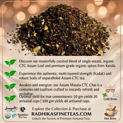 Organic Christmas Chai Festive Spiced Tea Blend Tea image1