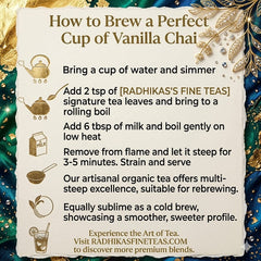 Vanilla Chai Tea Smooth Calming and Aromatic Blend Tea image4