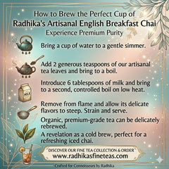 Luxury English Breakfast Tea Bold and Refined Blend Tea image4