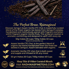 Vanilla Chai Tea Smooth Calming and Aromatic Blend Tea image2