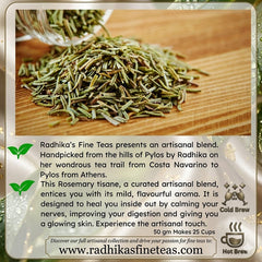 Rosemary Herbal Tea A Refreshing Ritual of Herbs and Clarity Tea image2
