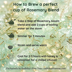 Rosemary Herbal Tea A Refreshing Ritual of Herbs and Clarity Tea image4