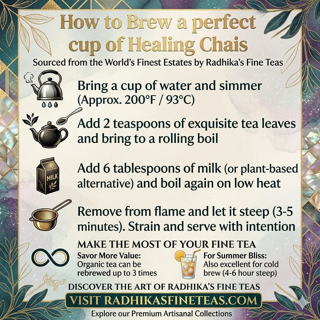 Indian Healing Chai Sampler Assorted Spiced Tea Collection Tea image4