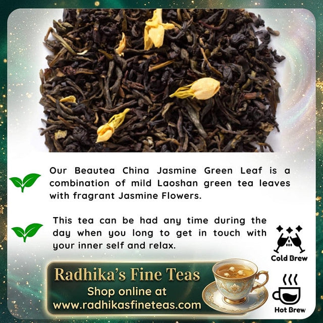 Jasmine Green Tea Delicate Aroma with a Refreshing Tea image2