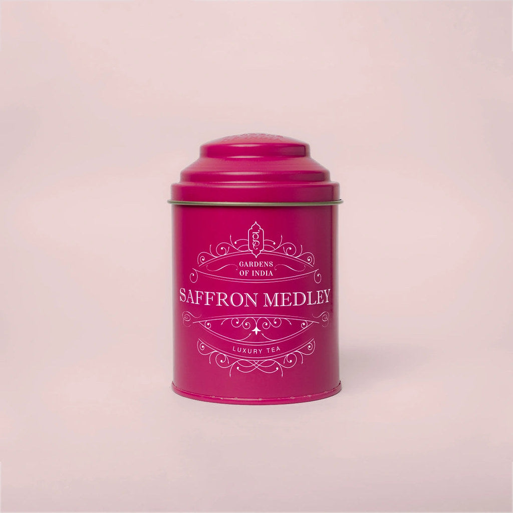 Saffron Medley Tea Tin Can image T75
