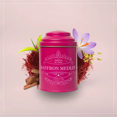 Saffron Medley Tea Tin Can image1