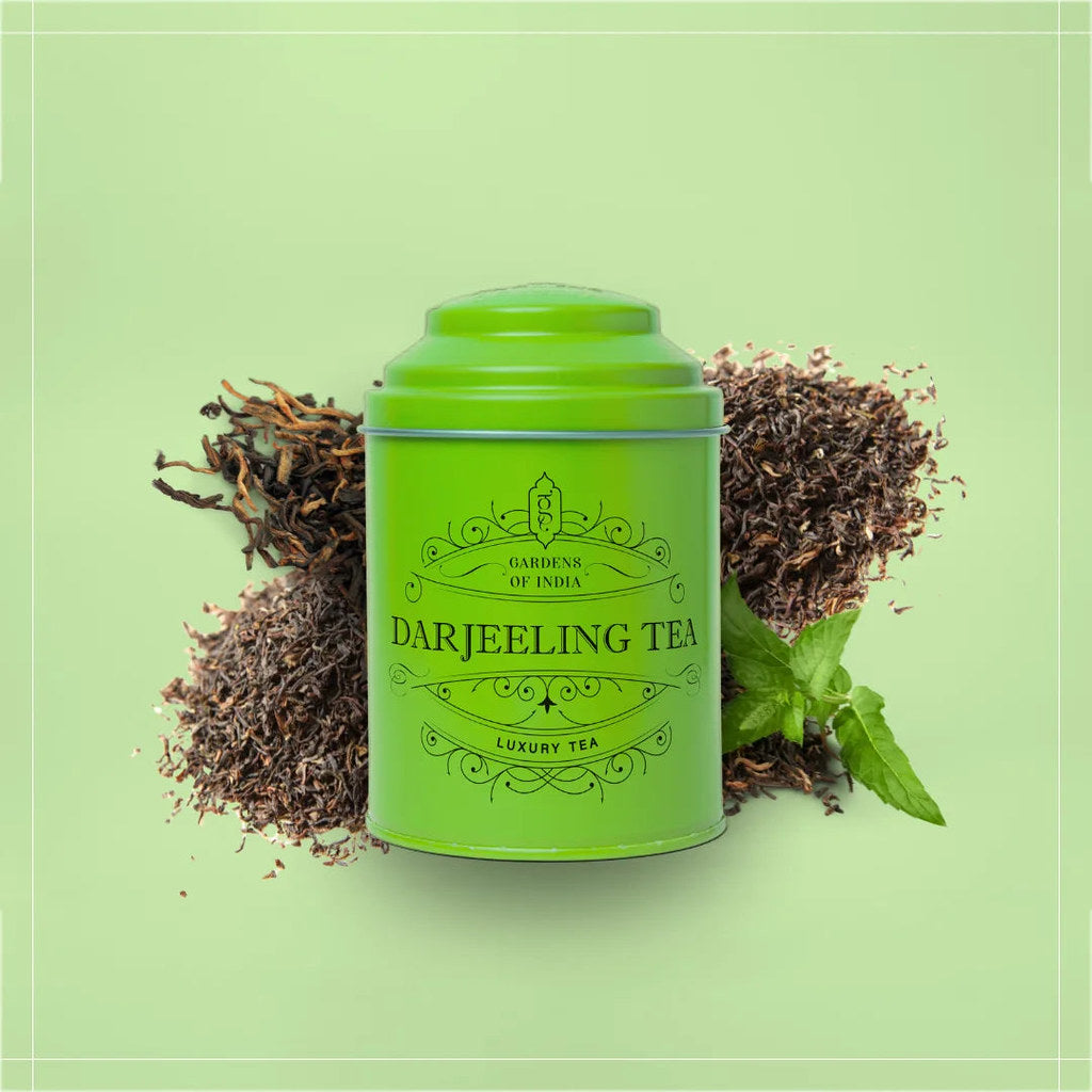 Darjeeling Tea Tin Can image1