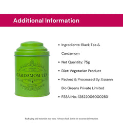 Cardamom Tea Tin Can image3
