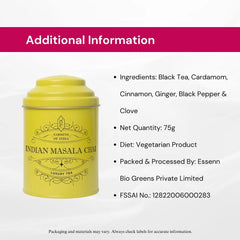 Indian Masala Chai Tin Can image3