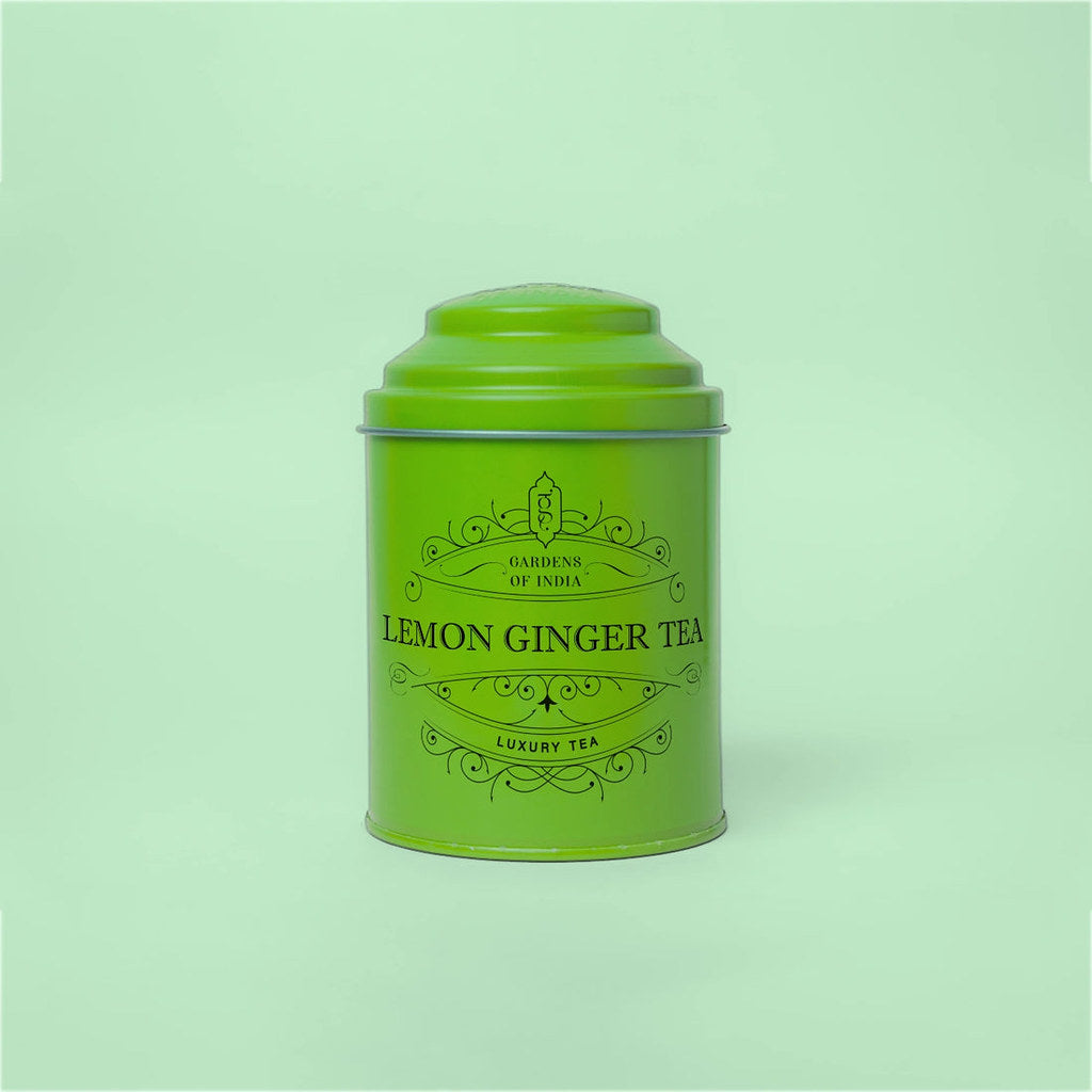 Lemon Ginger Tea Tin Can image T75