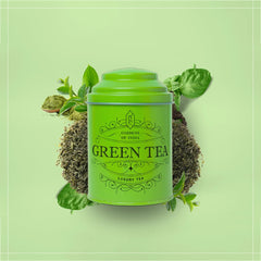 Green Tea Tin Can image1