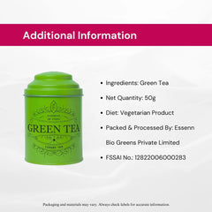 Green Tea Tin Can image3