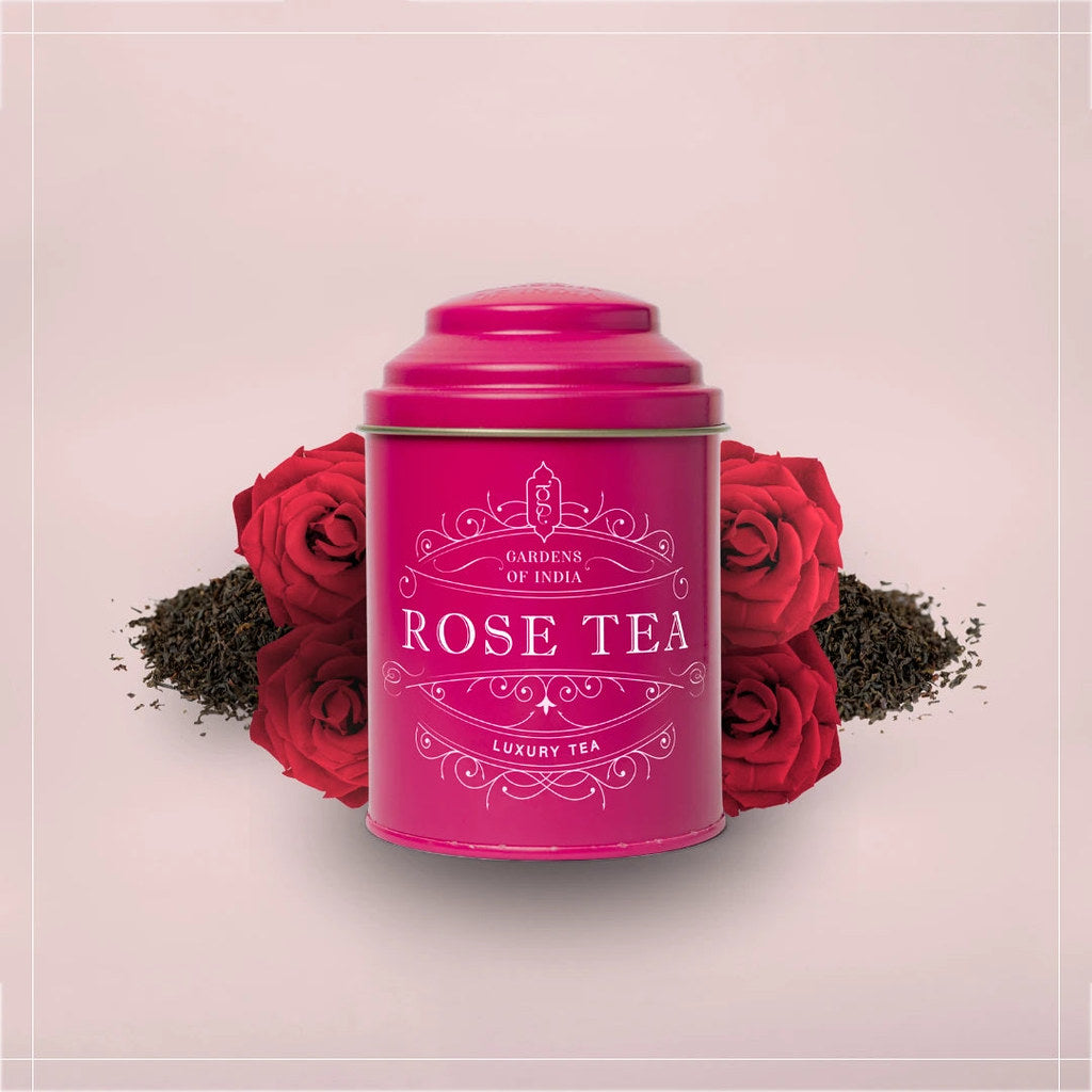 Rose Tea Tin Can image1