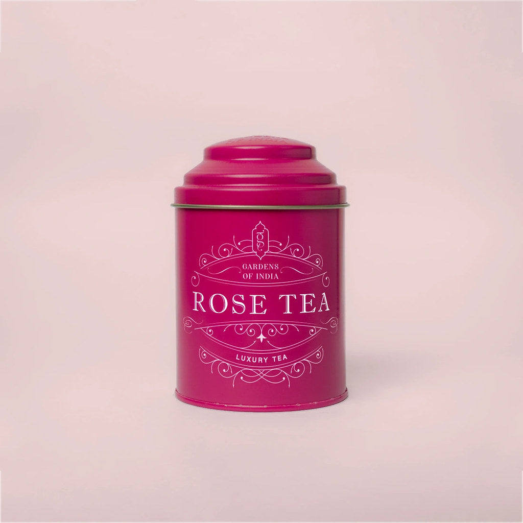 Rose Tea Tin Can image T50