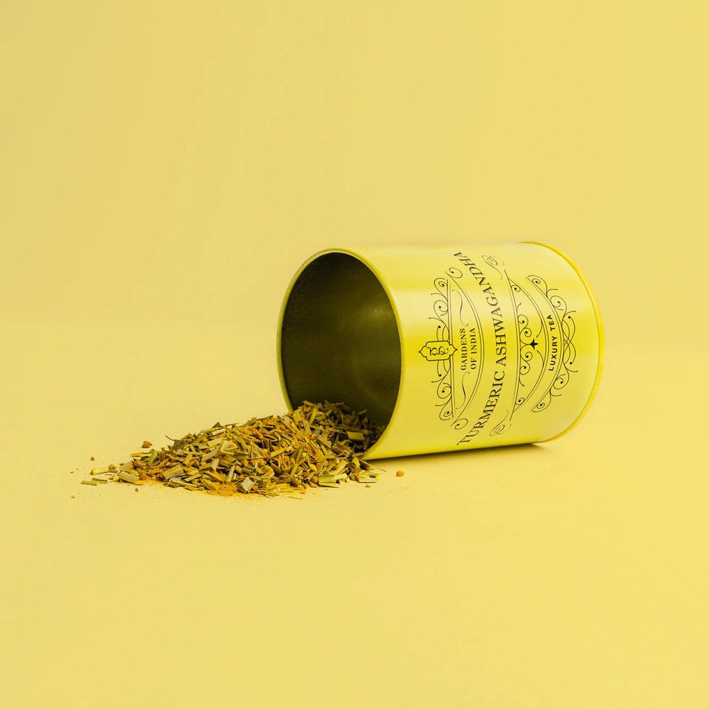 Turmeric Ashwagandha Tea Tin Can image2