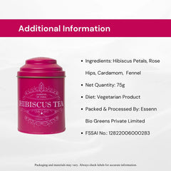 Hibiscus Tea Tin Can image3