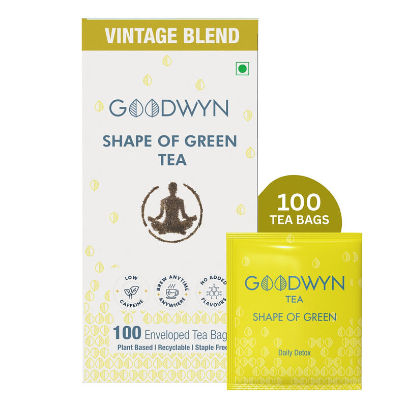 Shape of Green Tea Bags T100