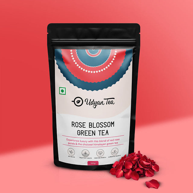 Rose Blossom Green Tea imageT100