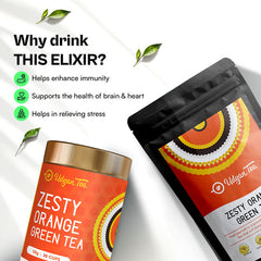 Zesty Orange Green Tea image4