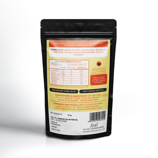 Zesty Orange Green Tea image7
