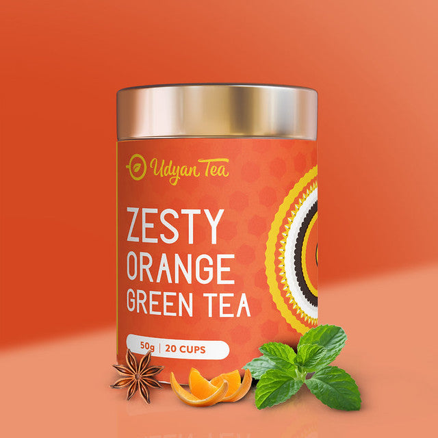 Zesty Orange Green Tea imageT50
