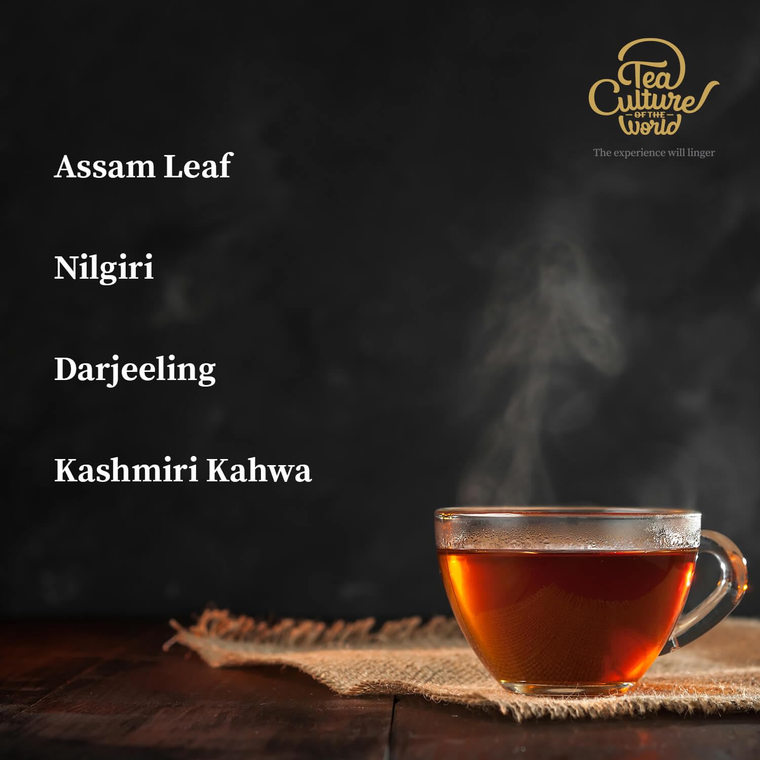Tea Culture of the World Estates of India Premium Tea Gift Set (4 Assorted Flavors) image 6