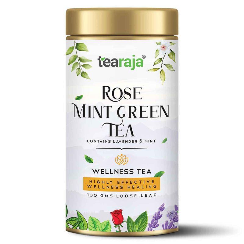 Green Lavender Rose Mint Tea image6