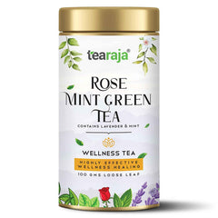 Green Lavender Rose Mint Tea image6