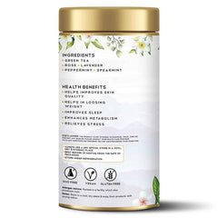 Green Lavender Rose Mint Tea image2