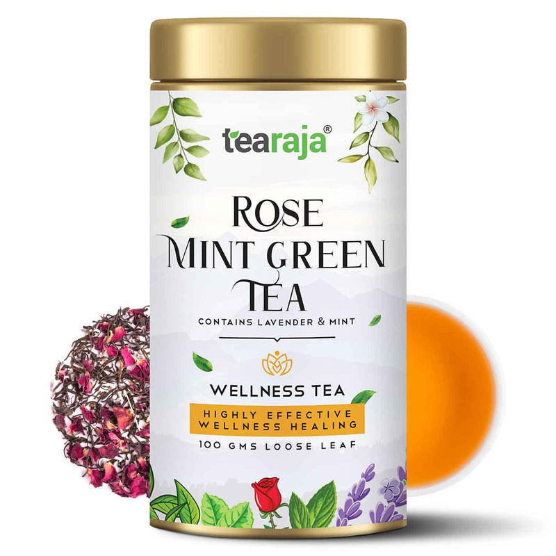 Green Lavender Rose Mint Tea imageT300