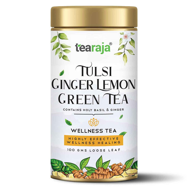 Tulsi Ginger Lemon Green Tea image6