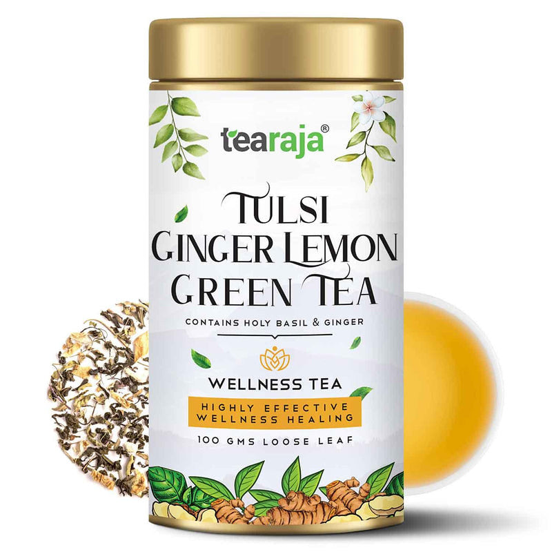 Tulsi Ginger Lemon Green Tea imageT1000