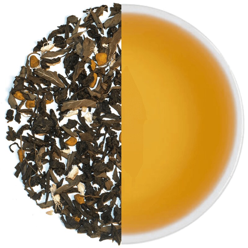 Turmeric Ginger Tulsi Green Tea image1