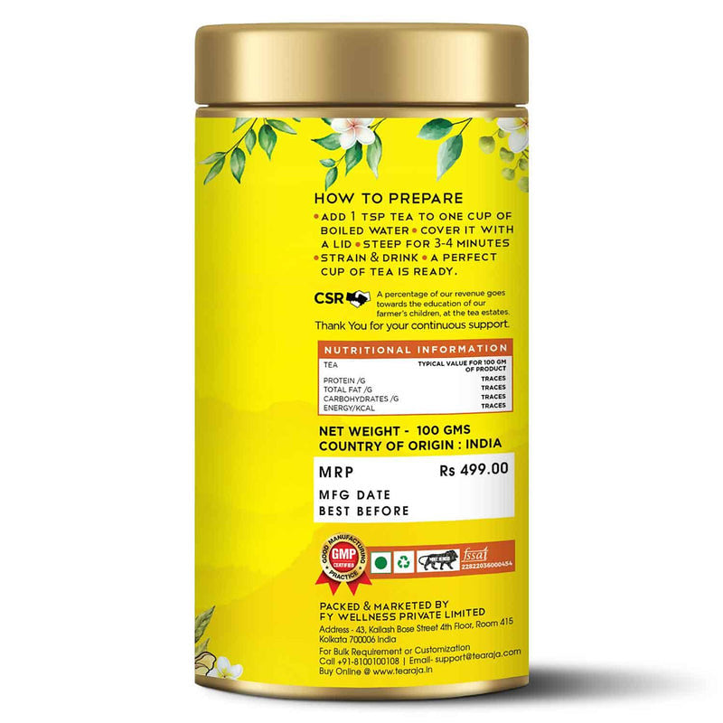 Turmeric Ginger Tulsi Green Tea image3