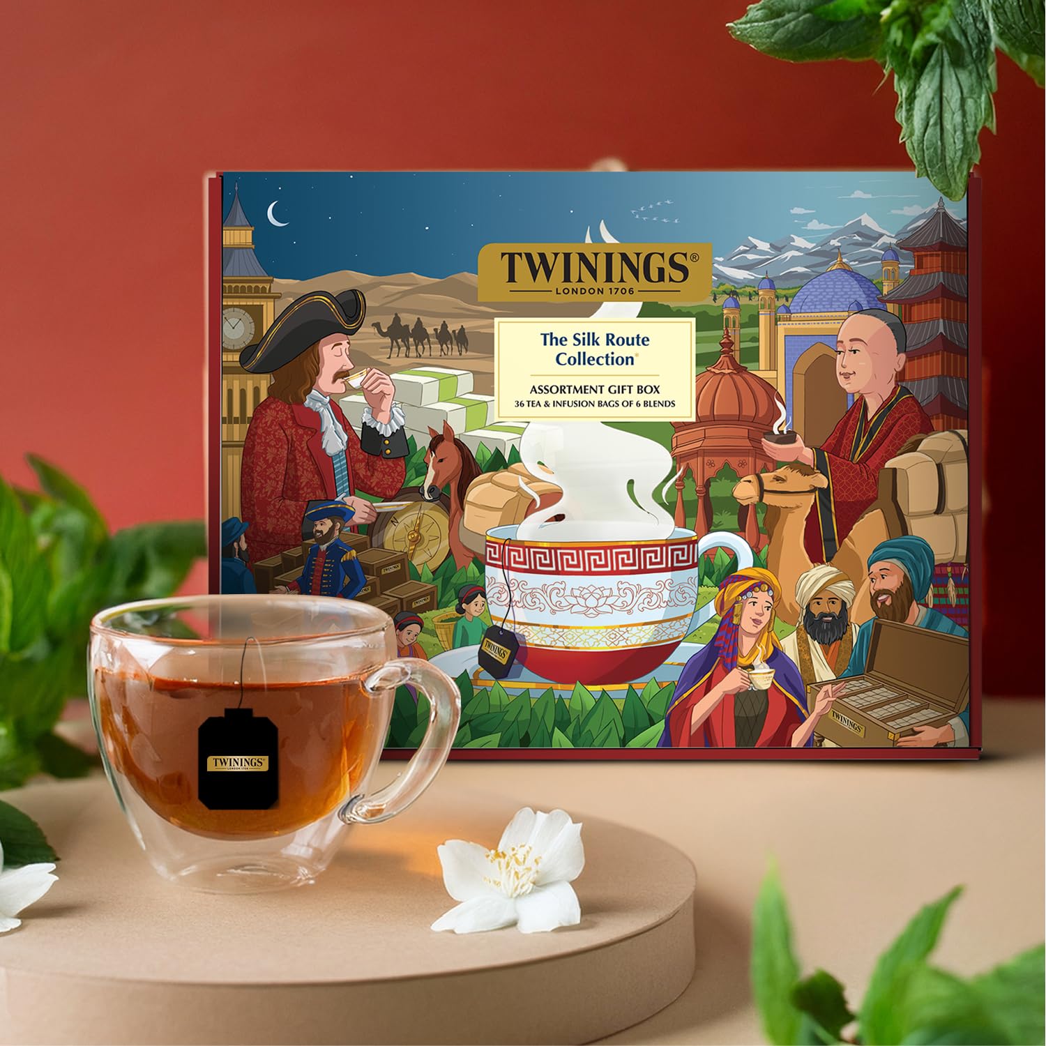 Twinings Assorted Teabags - The Silk Route Collection Gift Set Image2