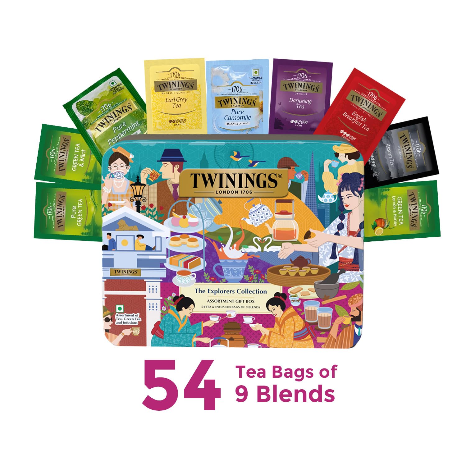 Twinings The Explorers Collection Assortment Tea Gift Set Image8