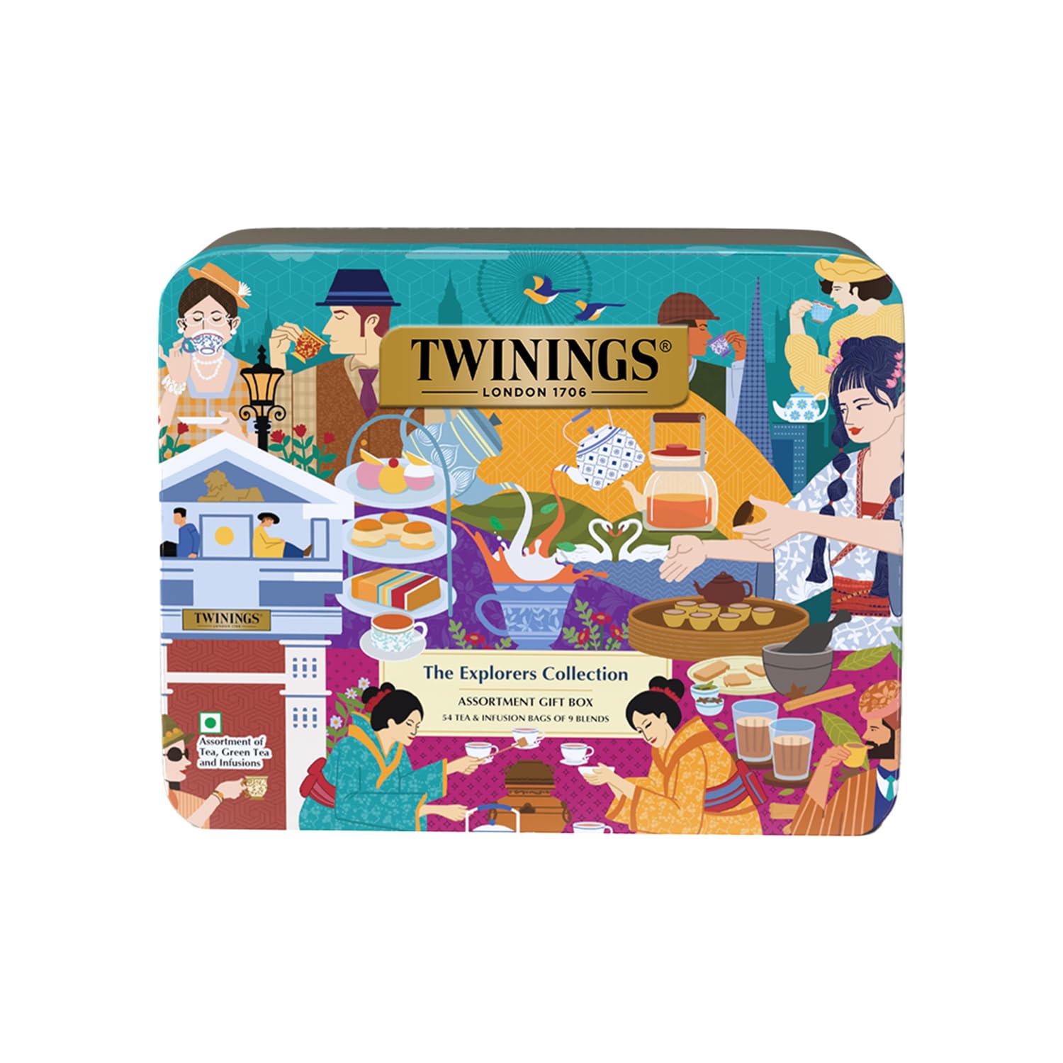 Twinings The Explorers Collection Assortment Tea Gift Set Image3