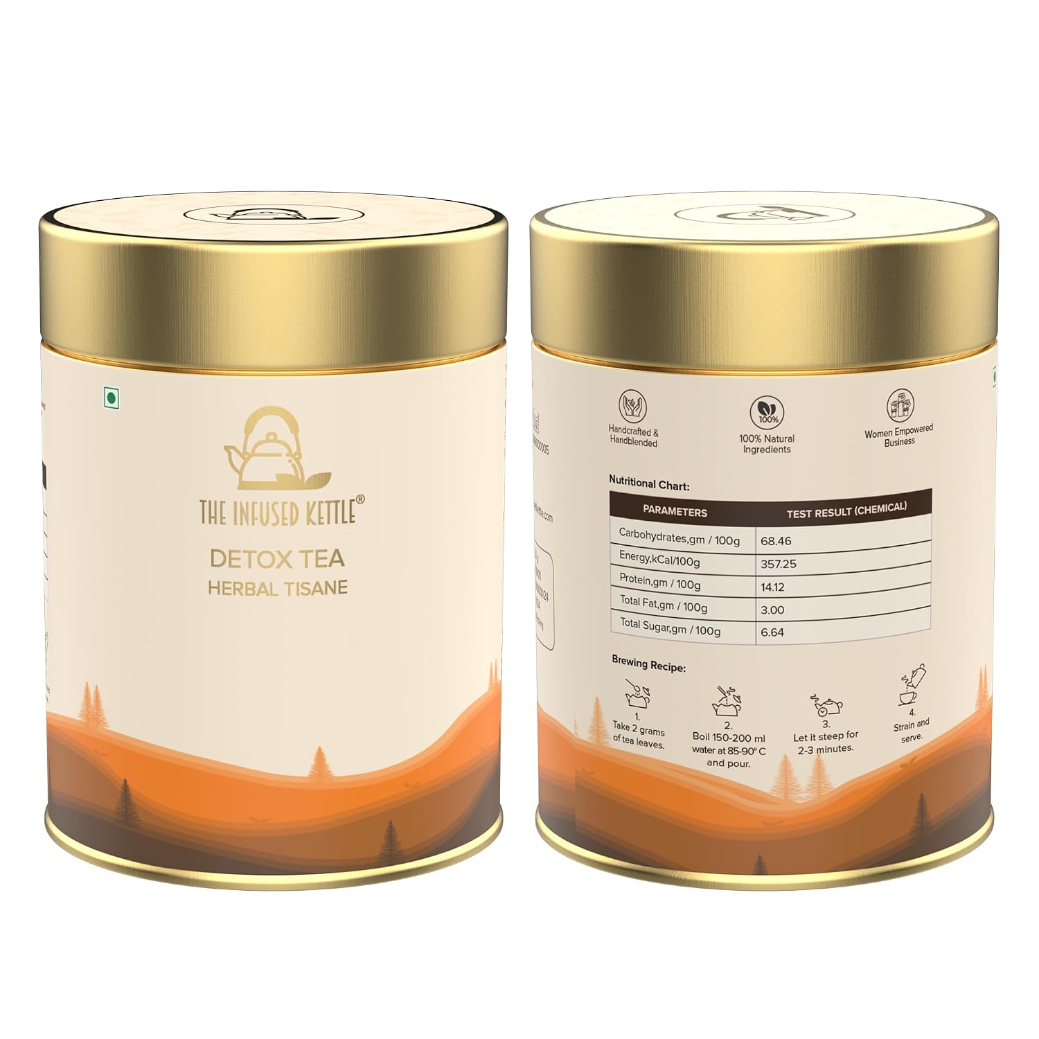 The Infused Kettle Detox Tea (Herbal Tisane) Image1