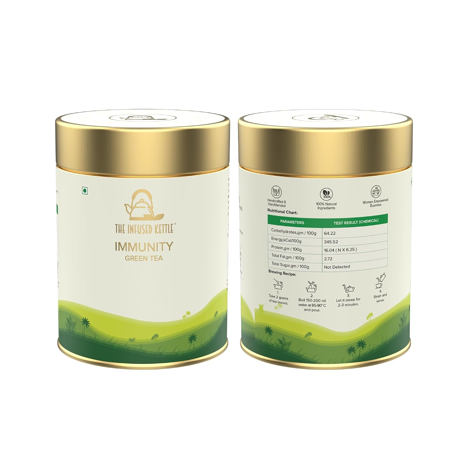 The Infused Kettle Immunity Green Tea Image1