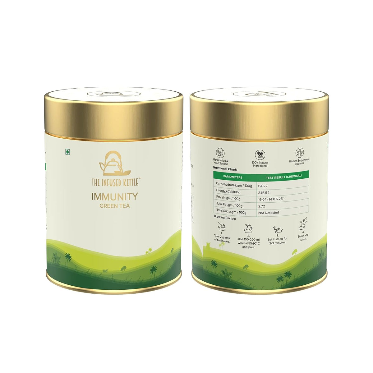 The Infused Kettle Immunity Green Tea Image1