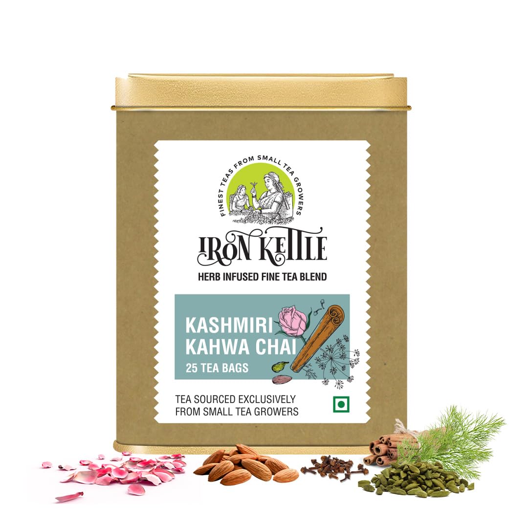 Iron Kettle Kashmiri Kahwa Green Tea Image1