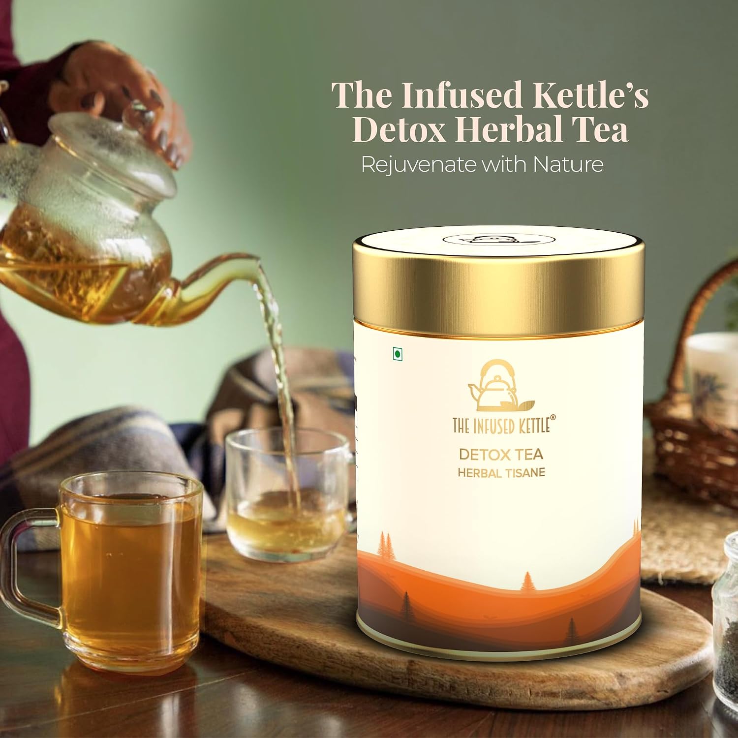 The Infused Kettle Detox Tea (Herbal Tisane) Image2
